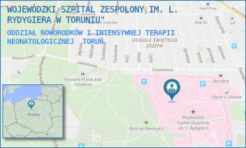 ODDZIAŁ NOWORODKÓW I INTENSYWNEJ TERAPII NEONATOLOGICZNEJ - WOJEWÓDZKI SZPITAL ZESPOLONY IM. L. RYDYGIERA W TORUNIU - ŚW. JÓZEFA 53-59,  TORUŃ