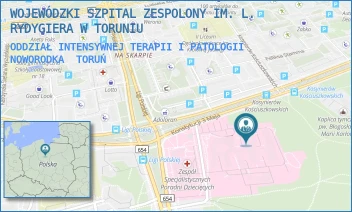 ODDZIAŁ INTENSYWNEJ TERAPII I PATOLOGII NOWORODKA - WOJEWÓDZKI SZPITAL ZESPOLONY IM. L. RYDYGIERA W TORUNIU - KONSTYTUCJI 3 MAJA 42/-,  TORUŃ