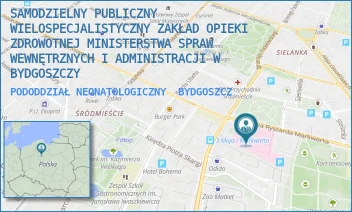 PODODDZIAŁ NEONATOLOGICZNY - SAMODZIELNY PUBLICZNY WIELOSPECJALISTYCZNY ZAKŁAD OPIEKI ZDROWOTNEJ MINISTERSTWA SPRAW WEWNĘTRZNYCH I ADMINISTRACJI W BYDGOSZCZY - MARKWARTA 4-6,  BYDGOSZCZ