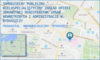 PODODDZIAĹ NEONATOLOGICZNY - SAMODZIELNY PUBLICZNY WIELOSPECJALISTYCZNY ZAKŁAD OPIEKI ZDROWOTNEJ MINISTERSTWA SPRAW WEWNĘTRZNYCH I ADMINISTRACJI W BYDGOSZCZY - MARKWARTA 4-6,  BYDGOSZCZ