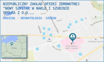 ODDZIAŁ - NEONATOLOGIA - NOWY SZPITAL W NAKLE I SZUBINIE SPÓŁKA Z O.O. - OGRODOWA 9,  SZUBIN