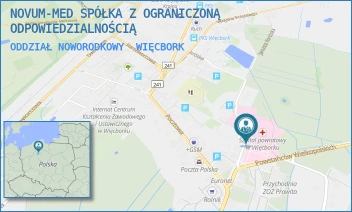 ODDZIAŁ NOWORODKOWY - NOVUM-MED SPÓŁKA Z OGRANICZONĄ ODPOWIEDZIALNOŚCIĄ - MICKIEWICZA 26,  WIĘCBORK