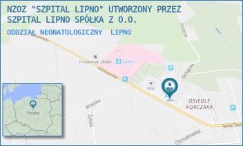ODDZIAŁ NEONATOLOGICZNY - NZOZ "SZPITAL LIPNO" UTWORZONY PRZEZ SZPITAL LIPNO SPÓŁKA Z O.O. - NIESZAWSKA 6,  LIPNO