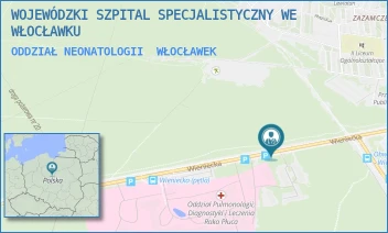 ODDZIAŁ NEONATOLOGII - WOJEWÓDZKI SZPITAL SPECJALISTYCZNY WE WŁOCŁAWKU - WIENIECKA 49,  WŁOCŁAWEK