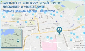 PORADNIA NEONATOLOGICZNA - SAMODZIELNY PUBLICZNY ZESPÓŁ OPIEKI ZDROWOTNEJ W HRUBIESZOWIE - MICKIEWICZA 2, HRUBIESZÓW