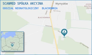 ODDZIAŁ NEONATOLOGICZNY - SCANMED SPÓŁKA AKCYJNA - UL. SOSNOWA 16,  BLACHOWNIA