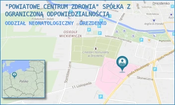 ODDZIAŁ NEONATOLOGICZNY - "POWIATOWE CENTRUM ZDROWIA" SPÓŁKA Z OGRANICZONĄ ODPOWIEDZIALNOŚCIĄ - UL. PIŁSUDSKIEGO 8,  DREZDENKO