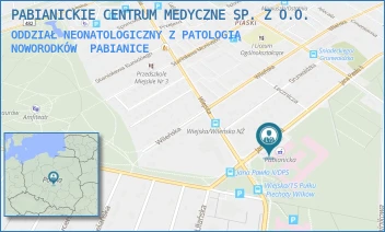 ODDZIAŁ NEONATOLOGICZNY Z PATOLOGIĄ NOWORODKÓW - PABIANICKIE CENTRUM MEDYCZNE SP. Z O.O. - UL. JANA PAWŁA II 68,  PABIANICE