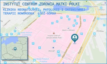 KLINIKA NEONATOLOGII, PATOLOGII I INTENSYWNEJ TERAPII NOWORODKA - INSTYTUT CENTRUM ZDROWIA MATKI POLKI - RZGOWSKA 281/289,  ŁÓDŹ-GÓRNA