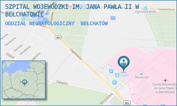 ODDZIAŁ NEONATOLOGICZNY - SZPITAL WOJEWÓDZKI IM. JANA PAWŁA II W BEŁCHATOWIE - UL. CZAPLINIECKA 123,  BEŁCHATÓW