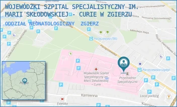 ODDZIAŁ NEONATOLOGICZNY - WOJEWÓDZKI SZPITAL SPECJALISTYCZNY IM. MARII SKŁODOWSKIEJ - CURIE W ZGIERZU - UL. PARZĘCZEWSKA 35,  ZGIERZ