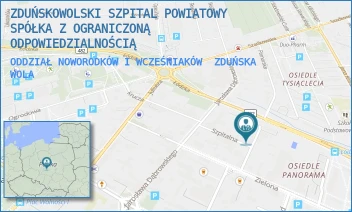 ODDZIAŁ NOWORODKÓW I WCZEŚNIAKÓW - ZDUŃSKOWOLSKI SZPITAL POWIATOWY SPÓŁKA Z OGRANICZONĄ ODPOWIEDZIALNOŚCIĄ - UL. KRÓLEWSKA 29,  ZDUŃSKA WOLA