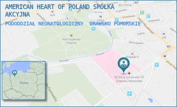 PODODDZIAŁ NEONATOLOGICZNY - AMERICAN HEART OF POLAND SPÓŁKA AKCYJNA - BOLESŁAWA CHROBREGO 4,  DRAWSKO POMORSKIE