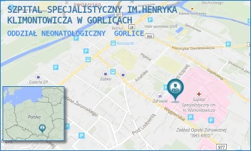 ODDZIAŁ NEONATOLOGICZNY - SZPITAL SPECJALISTYCZNY IM.HENRYKA KLIMONTOWICZA W GORLICACH - UL. WĘGIERSKA 21,  GORLICE