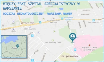 ODDZIAŁ NEONATOLOGICZNY - MIĘDZYLESKI SZPITAL SPECJALISTYCZNY W WARSZAWIE - BURSZTYNOWA 2,  WARSZAWA WAWER