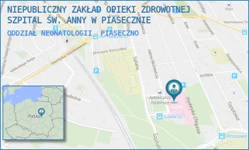 ODDZIAŁ NEONATOLOGII - NIEPUBLICZNY ZAKŁAD OPIEKI ZDROWOTNEJ SZPITAL ŚW. ANNY W PIASECZNIE - MICKIEWICZA 39,  PIASECZNO