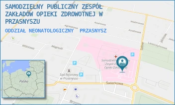 ODDZIAŁ NEONATOLOGICZNY - SAMODZIELNY PUBLICZNY ZESPÓŁ ZAKŁADÓW OPIEKI ZDROWOTNEJ W PRZASNYSZU - SADOWA 9,  PRZASNYSZ