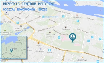 ODDZIAŁ NOWORODKÓW - BRZESKIE CENTRUM MEDYCZNE - UL. SERGIUSZA MOSSORA 1,  BRZEG