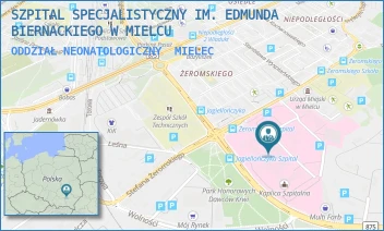 ODDZIAŁ NEONATOLOGICZNY - SZPITAL SPECJALISTYCZNY IM. EDMUNDA BIERNACKIEGO W MIELCU - UL. ŻEROMSKIEGO 22,  MIELEC