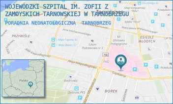 PORADNIA NEONATOLOGICZNA - WOJEWÓDZKI SZPITAL IM. ZOFII Z ZAMOYSKICH TARNOWSKIEJ W TARNOBRZEGU - SZPITALNA 1,  TARNOBRZEG