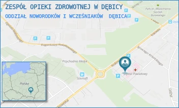 ODDZIAŁ NOWORODKÓW I WCZEŚNIAKÓW - ZESPÓŁ OPIEKI ZDROWOTNEJ W DĘBICY - UL. KRAKOWSKA 91,  DĘBICA