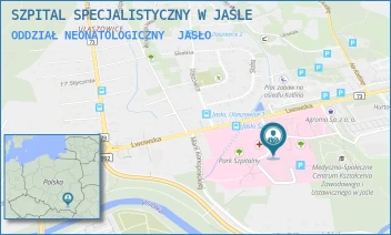 ODDZIAŁ NEONATOLOGICZNY - SZPITAL SPECJALISTYCZNY W JAŚLE - UL. LWOWSKA 22,  JASŁO