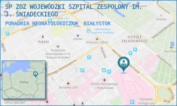 PORADNIA NEONATOLOGICZNA - SP ZOZ WOJEWÓDZKI SZPITAL ZESPOLONY IM. J. ŚNIADECKIEGO - SKŁODOWSKIEJ-CURIE 26,  BIAŁYSTOK