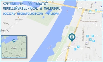 ODDZIAŁ NEONATOLOGICZNY - SZPITAL IM. DR JADWIGI OBODZIŃSKIEJ-KRÓL W MALBORKU - AL. ARMII KRAJOWEJ 105/106,  MALBORK
