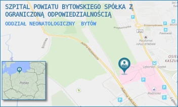 ODDZIAŁ NEONATOLOGICZNY - SZPITAL POWIATU BYTOWSKIEGO SPÓŁKA Z OGRANICZONĄ ODPOWIEDZIALNOŚCIĄ - LĘBORSKA 13,  BYTÓW