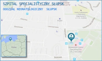 ODDZIAŁ NEONATOLOGICZNY - WOJEWÓDZKI SZPITAL SPECJALISTYCZNY IM. JANUSZA KORCZAKA W SŁUPSKU SPÓŁKA Z OGRANICZONĄ ODPOWIEDZIALNOŚCIĄ - UL. HUBALCZYKÓW 1,  SŁUPSK
