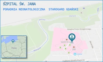 PORADNIA NEONATOLOGICZNA - SZPITAL ŚW. JANA - UL. DR JÓZEFA BALEWSKIEGO 1,  STAROGARD GDAŃSKI