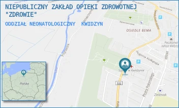 ODDZIAŁ NEONATOLOGICZNY - NIEPUBLICZNY ZAKŁAD OPIEKI ZDROWOTNEJ "ZDROWIE" - UL. GEN. JÓZEFA HALLERA 31,  KWIDZYN
