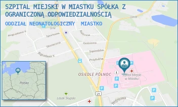 ODDZIAŁ NEONATOLOGICZNY - SZPITAL MIEJSKI W MIASTKU SPÓŁKA Z OGRANICZONĄ ODPOWIEDZIALNOŚCIĄ - UL. GENERAŁA J. WYBICKIEGO 30,  MIASTKO