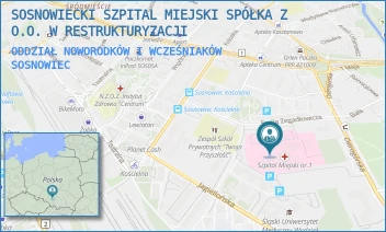 ODDZIAŁ NOWORODKÓW I WCZEŚNIAKÓW - SOSNOWIECKI SZPITAL MIEJSKI SPÓŁKA Z O.O. W RESTRUKTURYZACJI - UL. EMILA ZEGADŁOWICZA 3,  SOSNOWIEC