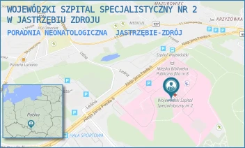 PORADNIA NEONATOLOGICZNA - WOJEWÓDZKI SZPITAL SPECJALISTYCZNY NR 2 W JASTRZĘBIU ZDROJU - UL. ALEJA JANA PAWŁA II 7,  JASTRZĘBIE-ZDRÓJ