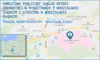 ODDZIAŁ NEONATOLOGICZNY - SZPITAL POWIATOWY W WODZISŁAWIU ŚLĄSKIM - UL. 26 MARCA 51,  WODZISŁAW ŚLĄSKI