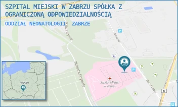 ODDZIAŁ NEONATOLOGII - SZPITAL MIEJSKI W ZABRZU SPÓŁKA Z OGRANICZONĄ ODPOWIEDZIALNOŚCIĄ - UL. ZAMKOWA 4,  ZABRZE