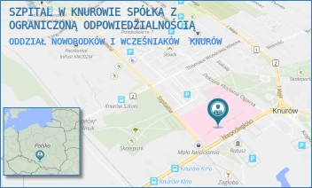 ODDZIAŁ NOWORODKÓW I WCZEŚNIAKÓW - ZESPÓŁ SZPITALI POWIATU GLIWICKIEGO SPÓŁKA Z OGRANICZONĄ ODPOWIEDZIALNOŚCIĄ - UL. NIEPODLEGŁOŚCI 8,  KNURÓW