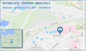 ODDZIAŁ NEONATOLOGICZNY - KATOWICKIE CENTRUM ONKOLOGII - UL. RACIBORSKA 27,  KATOWICE
