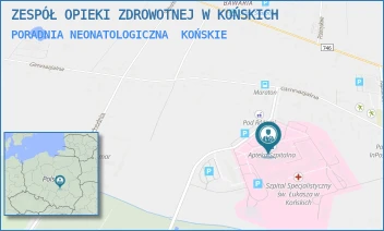 PORADNIA NEONATOLOGICZNA - ZESPÓŁ OPIEKI ZDROWOTNEJ W KOŃSKICH - GIMNAZJALNA 41B,  KOŃSKIE