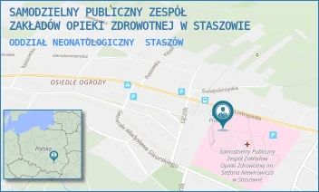 ODDZIAŁ NEONATOLOGICZNY - SAMODZIELNY PUBLICZNY ZESPÓŁ ZAKŁADÓW OPIEKI ZDROWOTNEJ W STASZOWIE - 11 LISTOPADA 78,  STASZÓW