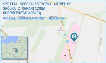 ODDZIAŁ NEONATOLOGICZNY - SZPITAL SPECJALISTYCZNY ARTMEDIK SPÓŁKA Z OGRANICZONĄ ODPOWIEDZIALNOŚCIĄ - MAŁOGOSKA 25,  JĘDRZEJÓW
