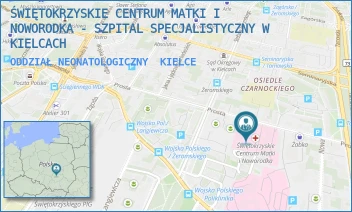 ODDZIAŁ NEONATOLOGICZNY - ŚWIĘTOKRZYSKIE CENTRUM MATKI I NOWORODKA - SZPITAL SPECJALISTYCZNY W KIELCACH - PROSTA 30,  KIELCE