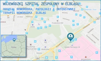 ODDZIAŁ NOWORODKA, PATOLOGII I INTENSYWNEJ TERAPII NOWORODKA - WOJEWÓDZKI SZPITAL ZESPOLONY W ELBLĄGU - KRÓLEWIECKA 146,  ELBLĄG