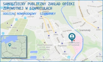 ODDZIAŁ NOWORODKOWY - SAMODZIELNY PUBLICZNY ZAKŁAD OPIEKI ZDROWOTNEJ W SZAMOTUŁACH - SUKIENNICZA 13,  SZAMOTUŁY