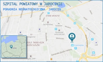 PORADNIA NEONATOLOGICZNA - SZPITAL POWIATOWY W JAROCINIE - SZPITALNA 1,  JAROCIN