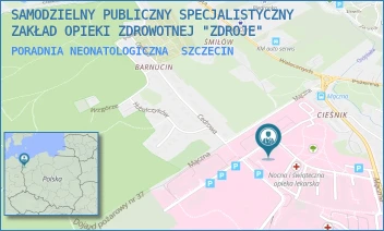 PORADNIA NEONATOLOGICZNA - SAMODZIELNY PUBLICZNY SPECJALISTYCZNY ZAKŁAD OPIEKI ZDROWOTNEJ "ZDROJE" W SZCZECINIE - MĄCZNA 4,  SZCZECIN