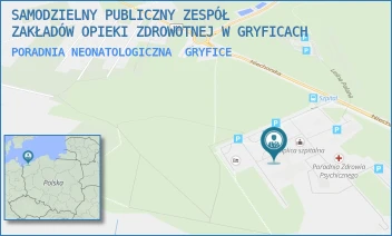 PORADNIA NEONATOLOGICZNA - SAMODZIELNY PUBLICZNY ZESPÓŁ ZAKŁADÓW OPIEKI ZDROWOTNEJ W GRYFICACH - NIECHORSKA 27,  GRYFICE