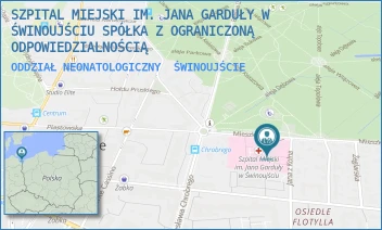 ODDZIAŁ NEONATOLOGICZNY - SZPITAL MIEJSKI IM. JANA GARDUŁY W ŚWINOUJŚCIU SPÓŁKA Z OGRANICZONĄ ODPOWIEDZIALNOŚCIĄ - MIESZKA I 7,  ŚWINOUJŚCIE